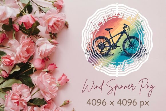 Bike Wind Spinner Png: A Dynamic Design Asset