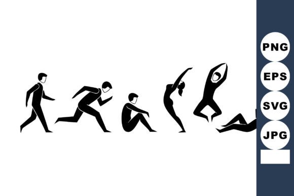 Capturing Motion: Dynamic Silhouettes for Your Design Projects