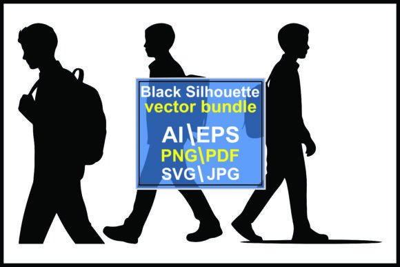 Capturing Motion: The Power of Silhouettes of People Walking Backpacks