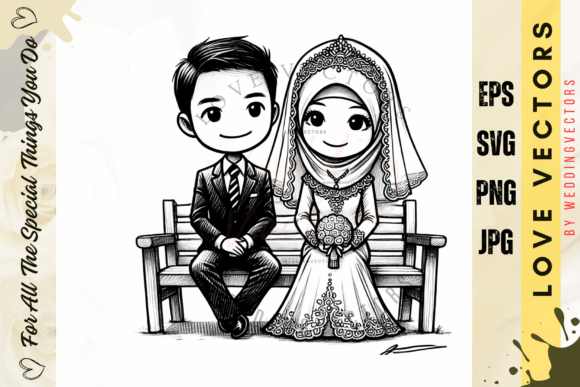 Capturing Romance with Weddingvectors - 11005388