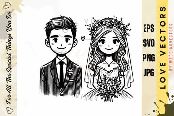 Crafting Timeless Romance with Weddingvectors - 11005991