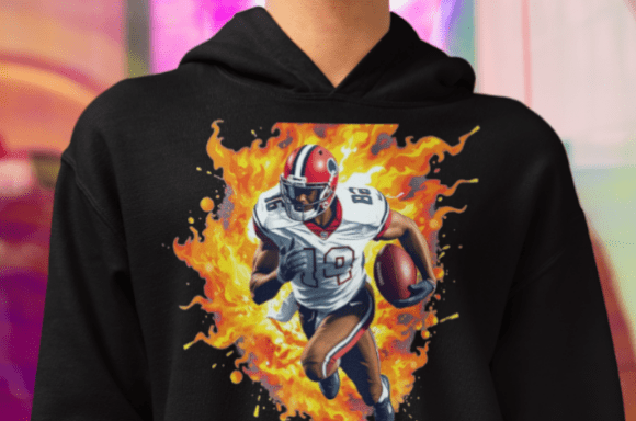 Ignite Your Designs with the American Football Energy Collection
