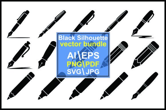 Silhouettes Writing Instruments Pens: A Designer's Utility Bundle