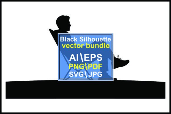 The Quiet Impact of the Silhouette of Man Relaxing on a Chair