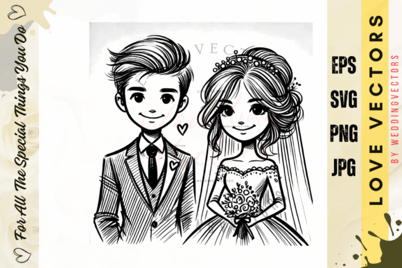Weddingvectors - 22001424: A Visual Language for Hope and Connection