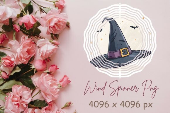 Witch Hat Wind Spinner Png: Movement and Magic for Your Projects
